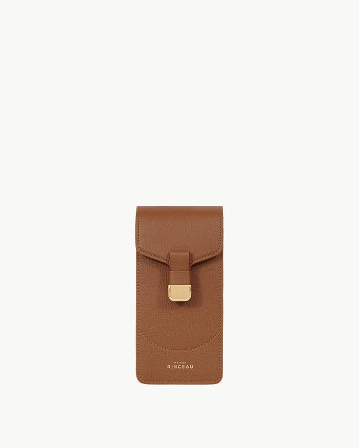 Le Porte-Téléphone Dianna - Camel Grainé