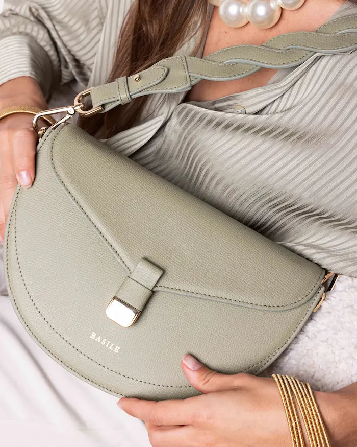 Le Sac Dianna - Olive Grainé